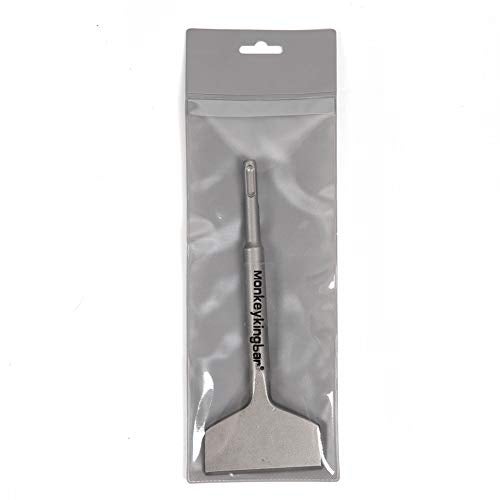 Monkey King Bar - 6.5" x 3" SDS Thinset Scraper & Tile Scraper Chisel - Works with SDS Plus Rotary & Demolition Hammers - Image 5