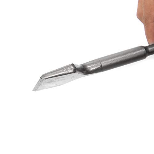 Monkey King Bar - 6.5" x 3" SDS Thinset Scraper & Tile Scraper Chisel - Works with SDS Plus Rotary & Demolition Hammers - Image 4