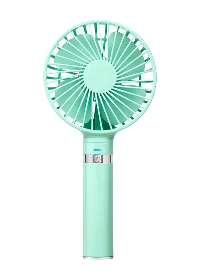 NIBEMINENT Mini Portable Handheld Table Fan Green - Image 1