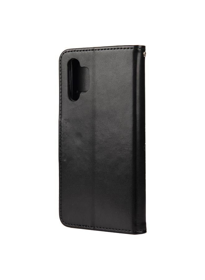 S-TOP Case For Samsung Galaxy A32 4G Butterfly Flower Pattern Horizontal Flip Leather Case with Holder & Card Slots & Wallet - Image 3