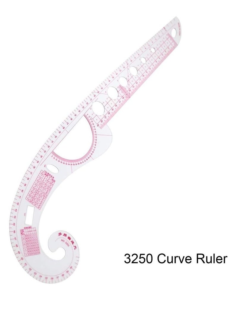 7pcs Multi-function Sewing Dress Ruler Set Measure Tool for Dressmaking Tailor Clothes Design Making Tools - Image 3