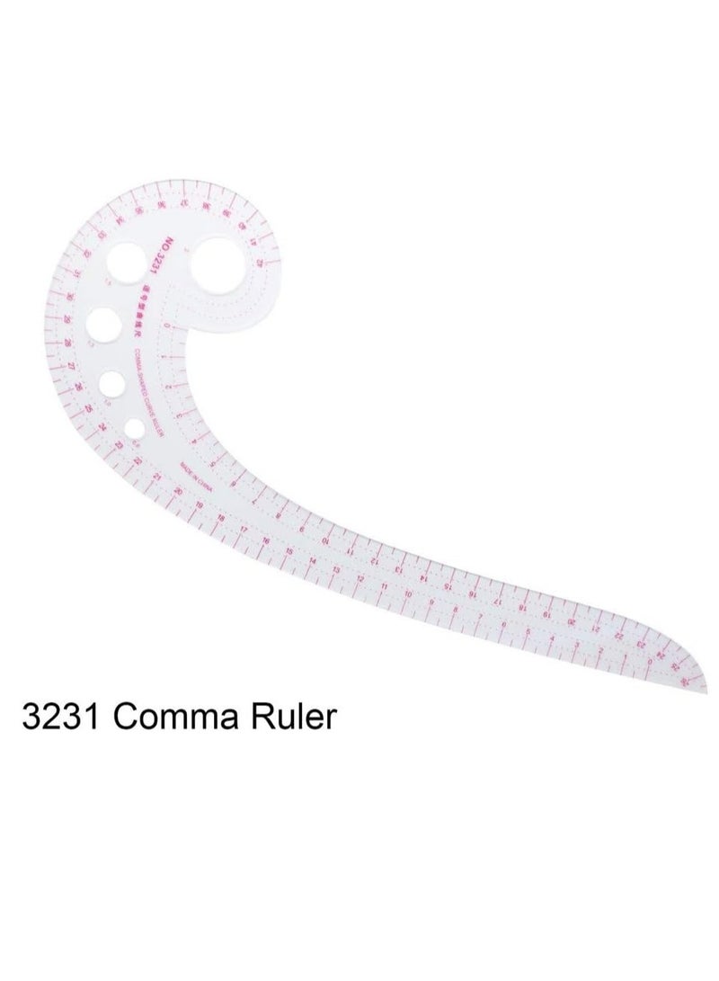 7pcs Multi-function Sewing Dress Ruler Set Measure Tool for Dressmaking Tailor Clothes Design Making Tools - Image 4