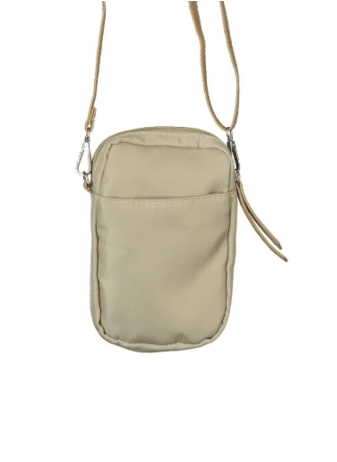 هايليز Beige Nylon Crossbody Bag