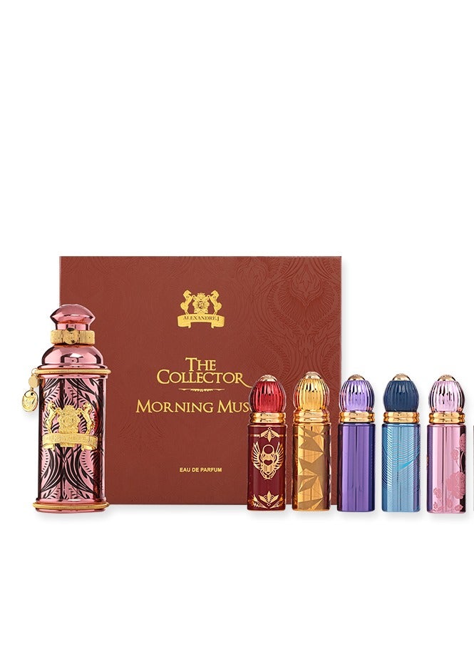 Alexandre J The Collector Morning Muscs Unisex Perfume Gift Set EDP 100 ml + 5 x 8 ml