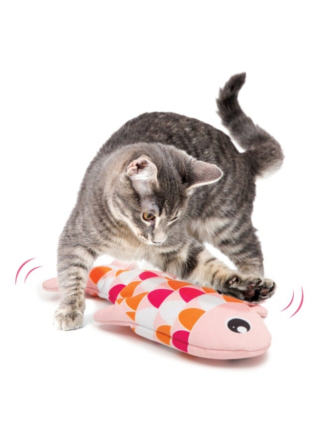 Catit Motion Sensor Fish Toy Pink - Image 5