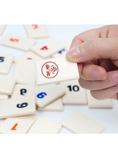 RedMapleTEK Rummy Cube Game, Set With Carrying Bag, Travel Set A Classic Board Game For The Family  - Image 2