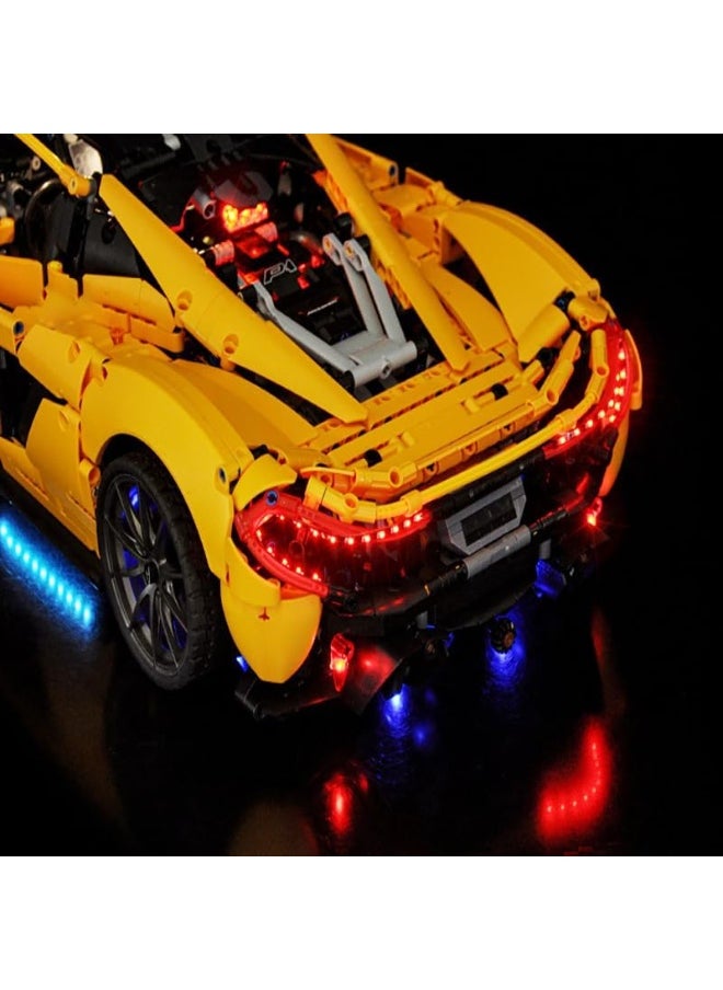BRIXSPARK - BRIXSPARK LED Light for 42172 Technic McLaren P1 Building Blocks Model (Building Set NOT Included) - Image 1