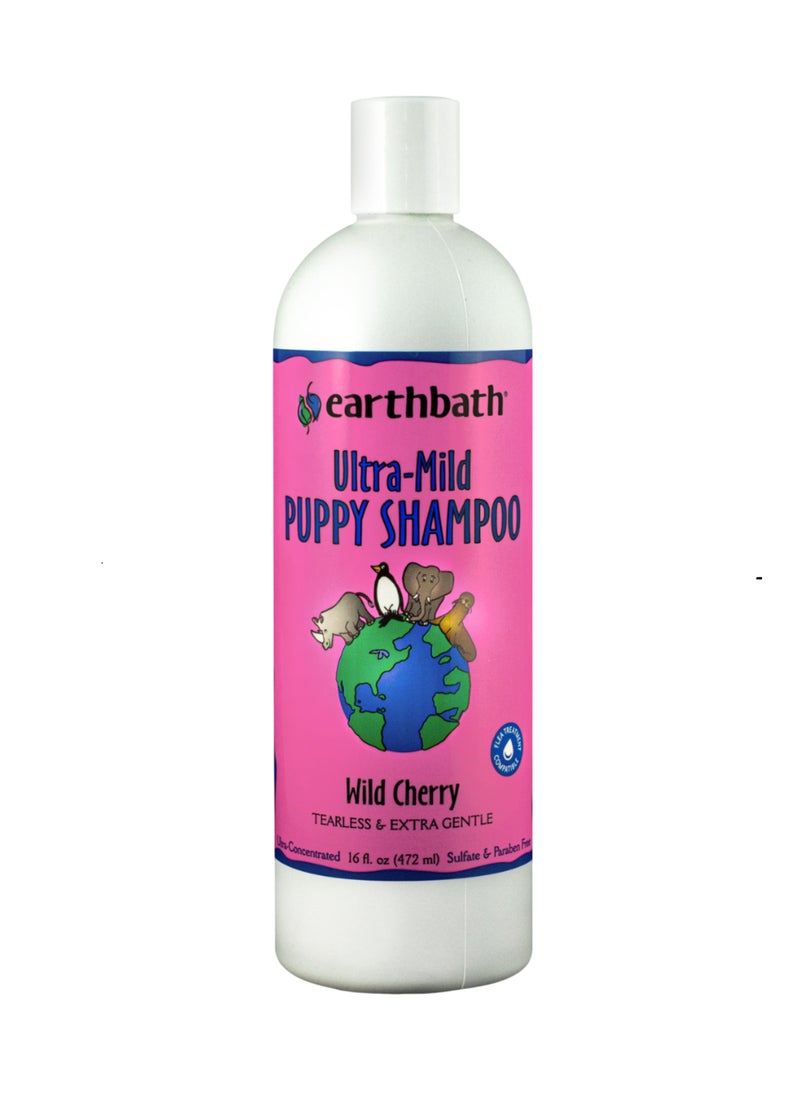 earthbath Ultra Mild Puppy Shampoo Wild Cherry  - Image 1