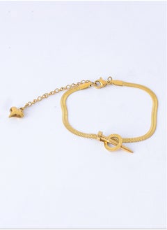 Akher el Ankoud Hand chain for women with a nail-shaped pendant  - Image 1