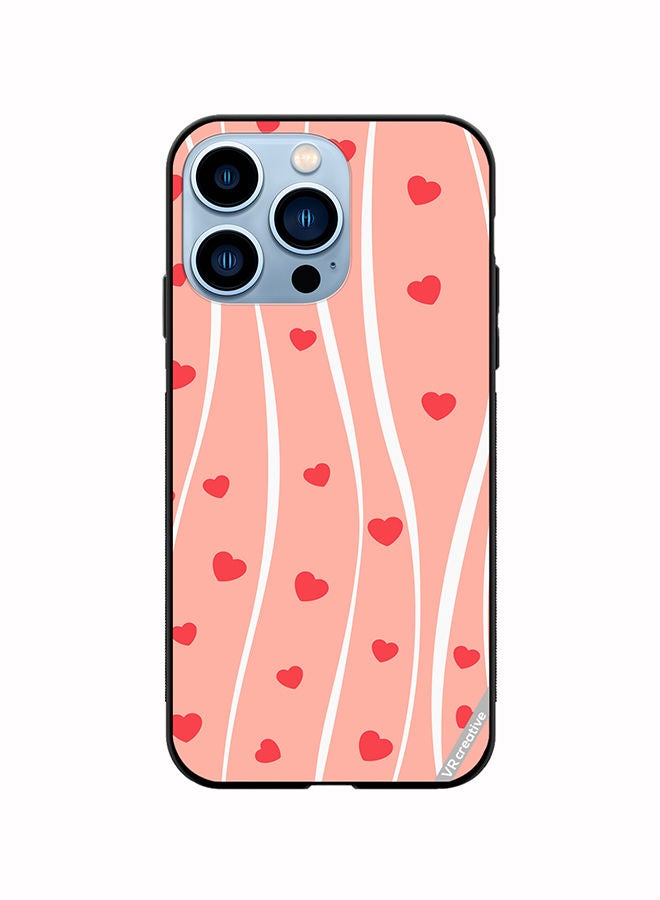 VR CREATIVE Protective Case Cover For Apple iPhone 14 Pro Mix Pattern Design Multicolour - Image 1