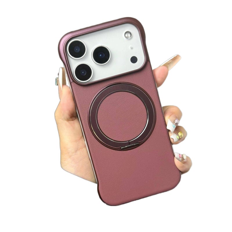 MagSafe Case | Red | PC Drop Protection | Shockproof Cover for iPhone 15 / 15 Plus / 15 Pro / 15 Pro Max - Image 1