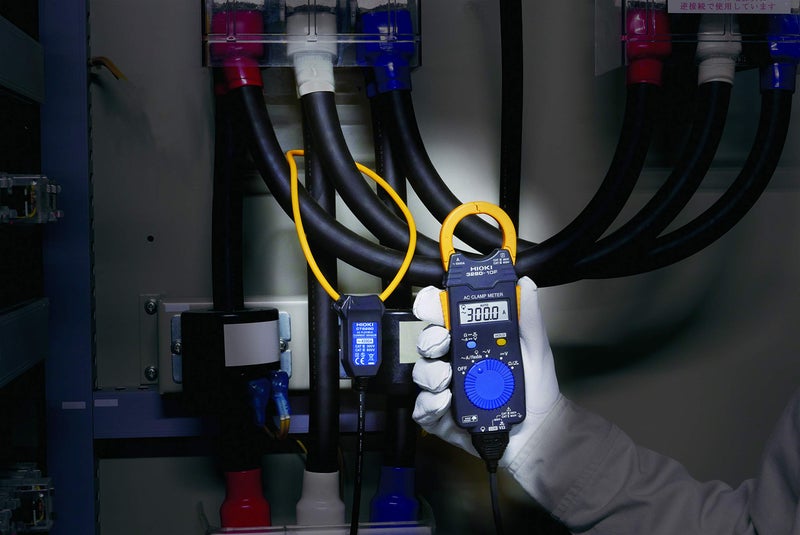 HIOKI AC CLAMP METER 3280-10F Rugged & Compact, Essential Equipment for Professional Electricians: Measure Current and Voltage with a Single Instrument, Black - Image 3