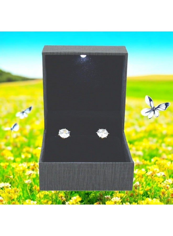 Moon Wood LED Light Box for Top or Earring (Grey, 2.75 x 2.75) - Image 4