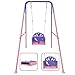 Yozoia Foldable Toddler Swing Set Indoor Outdoor Baby Swing Set for Backyard Safe and Durable Design Grow with Your Child Pink - Image 3