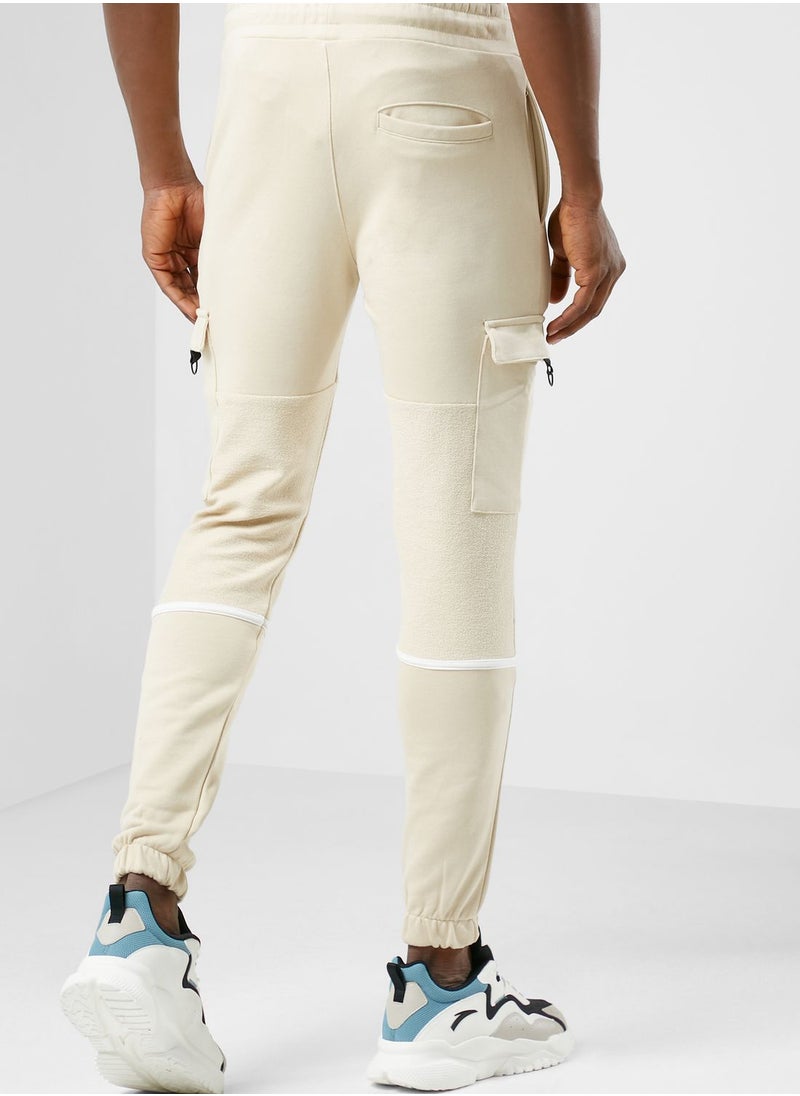CRIMINAL DAMAGE - Reverse Cut & Sew Sweatpants - Image 1