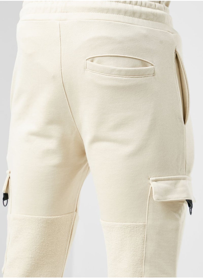 CRIMINAL DAMAGE - Reverse Cut & Sew Sweatpants - Image 1