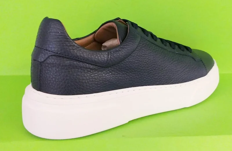 باجز شوز Bagsshoes 2501 Footcap Men's Genuine Leather High Sole Premium Sneaker Shoes