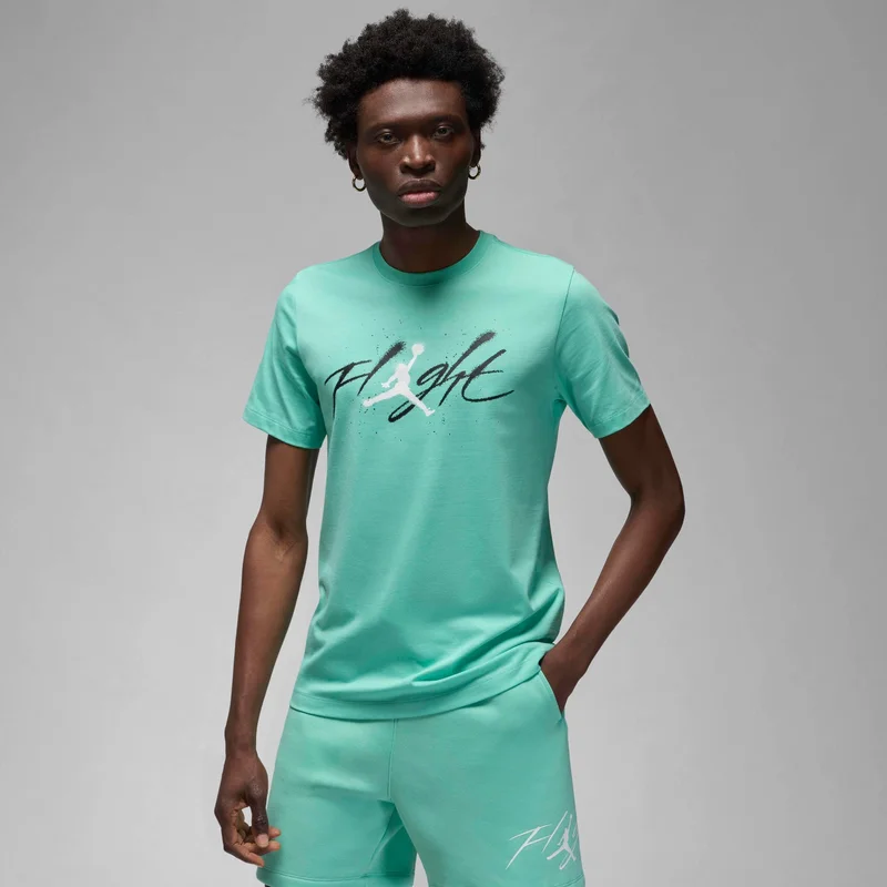 Jordan Green Men's Graphic T-Shirt for Men | Best Price UAE