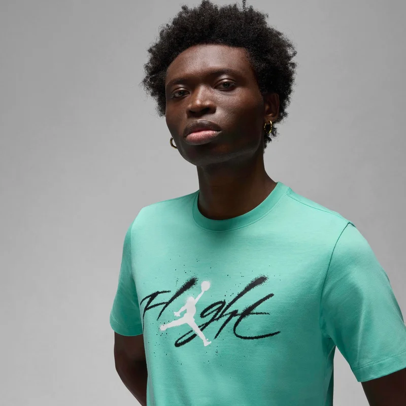 Jordan Green Men's Graphic T-Shirt for Men | Best Price UAE