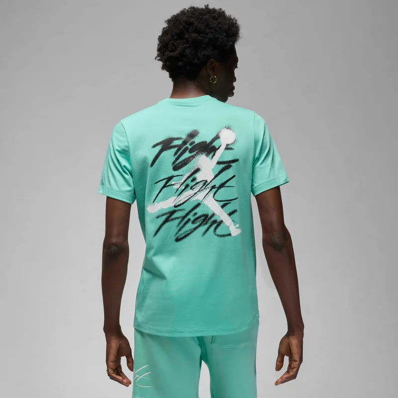 Jordan Green Men's Graphic T-Shirt for Men | Best Price UAE