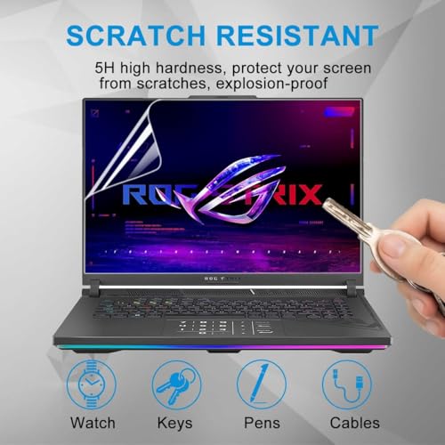 CASOSHIELD Screen Protector Compatible for 2023 2022 ASUS ROG/TUF 16 inch Gaming Laptop, Zephyrus M16/ Strix G16, TUF A16 16 inch Gaming Laptop, Eye Protection Anti Glare- Matte - Image 3