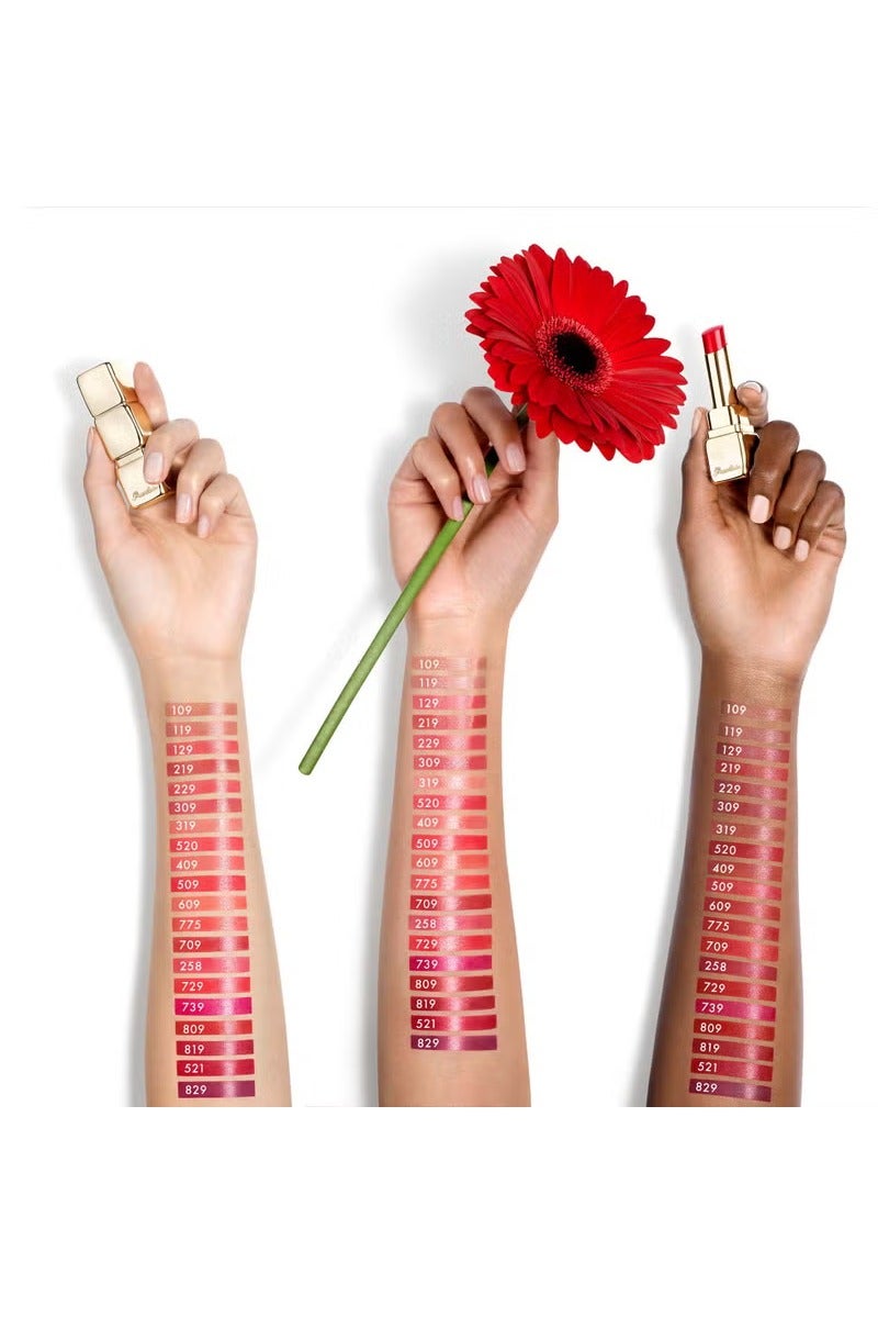 غيرلان أحمر شفاه كيسكيس شاين بلوم من جيرلان - 519 فلورال بريك - Image 2