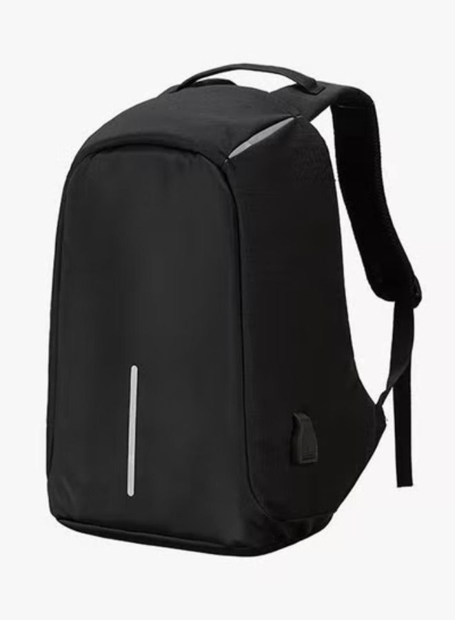 ACLIX Anti Theft Backpack With USB Charging Port Black - Image 2