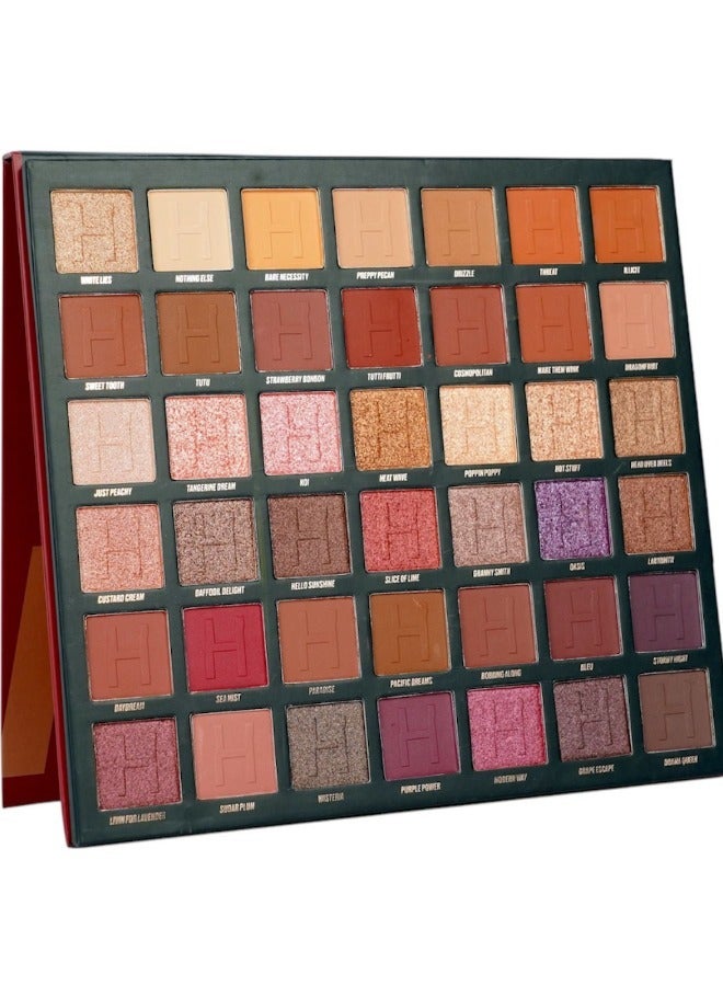 Harmony eyeshadow palette 42 colors - Image 1