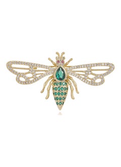 Cute Dragonfly Shape Inlaid Brooch