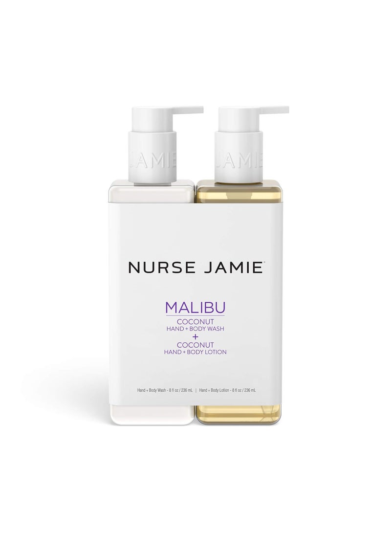 Nurse Jamie Nurse Jamie Malibu Coconut Hand + Body Duo, 16 fl. oz 