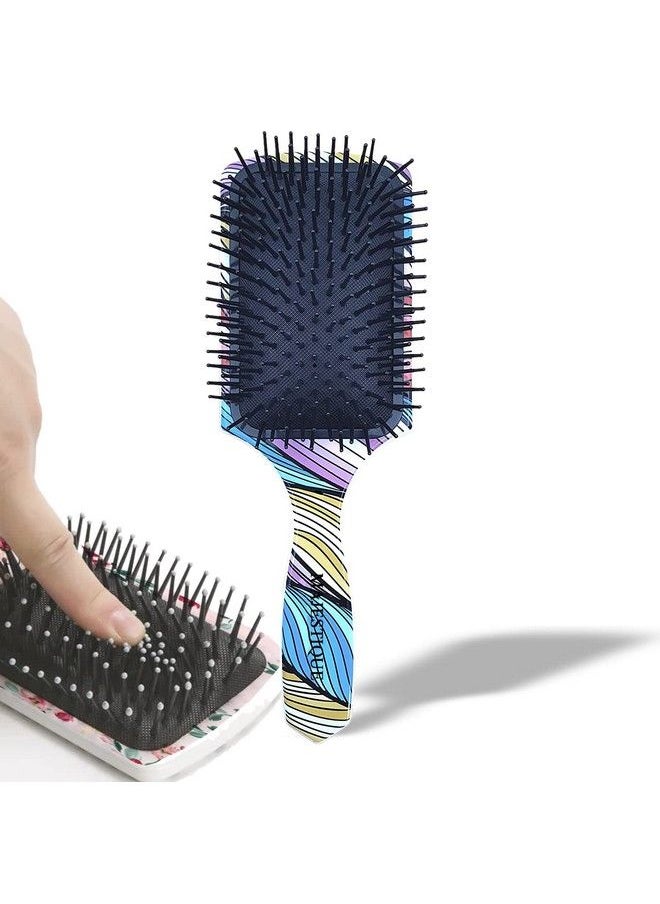 MAJESTIQUE Detangler Brush Hair Brushes For Women Detangling Brush For Curly Hair Detangle Brush Majestique Hair Detangler Brush For Thick Hair Womens Hair Brush For Curly Hair Brush For Styling  - Image 1