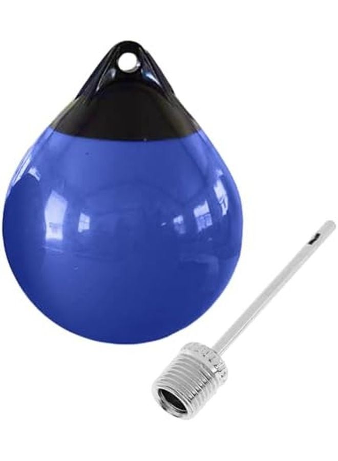 زورق أزرق قابل للنفخ عوامة كرة متين رصيف بحري مصد مضاد للاصطدام تصميم - Image 1