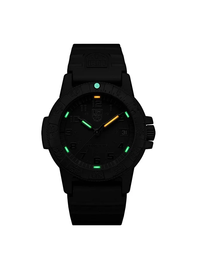 Luminox Unisex Analog Round Shape Rubber Wrist Watch XS.0301.L - 39 Mm