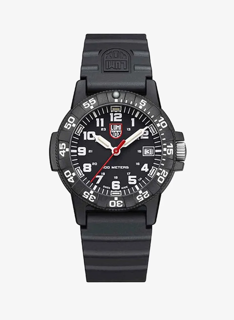 Luminox Unisex Analog Round Shape Rubber Wrist Watch XS.0301.L - 39 Mm