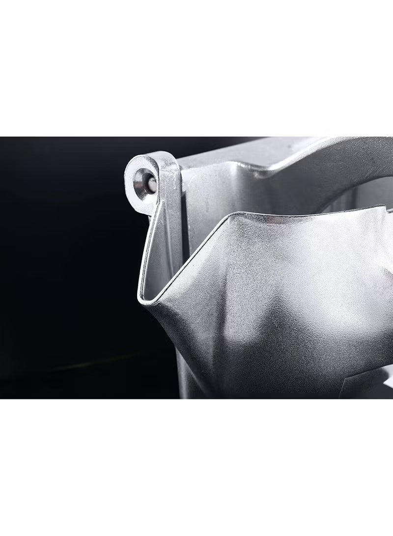 GENNEXT عصارة فواكه وخضروات يدوية ثقيلة الوزن مع مقبض سهل الاستخدام لعصر البرتقال والرمان - Image 4