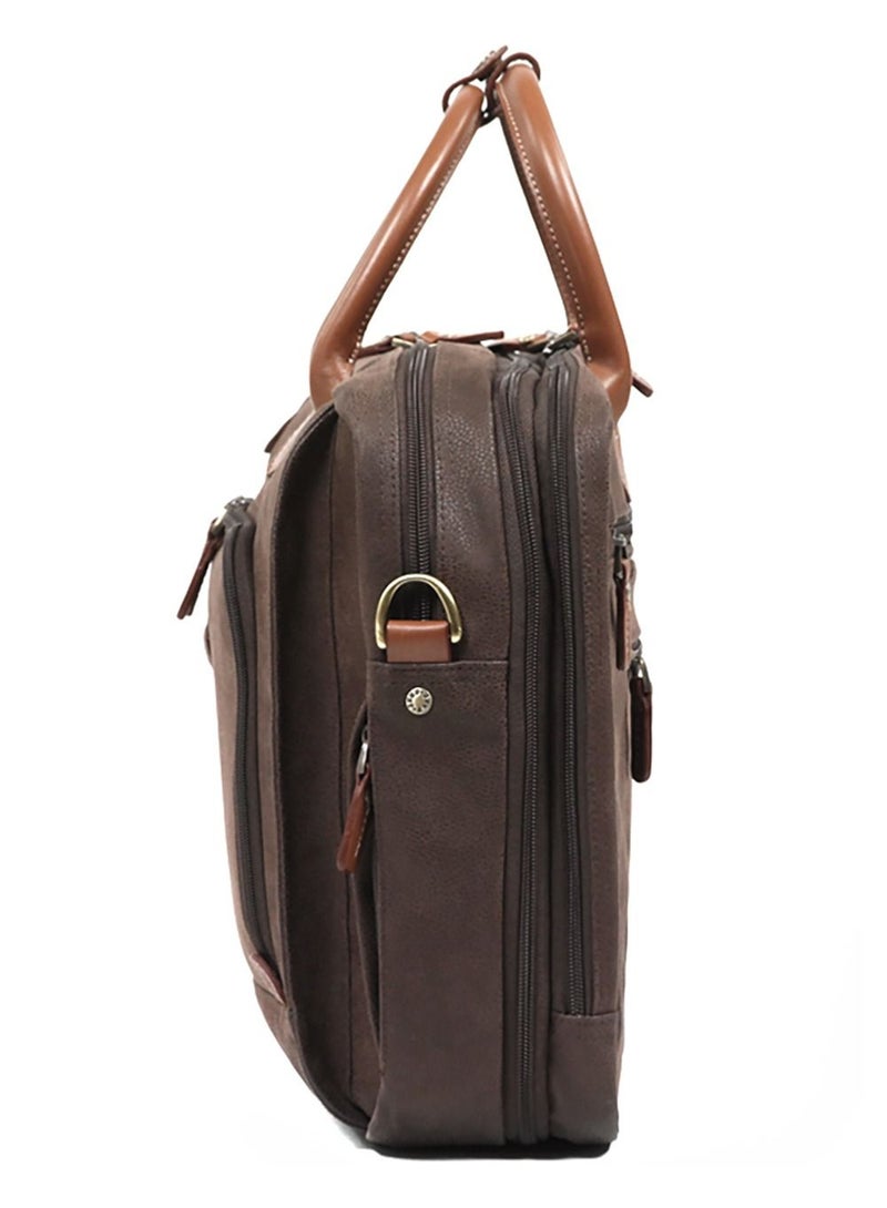 Jump Uppsala Portfolio Bag for 15.4 inch Laptop Chocolate - Image 3
