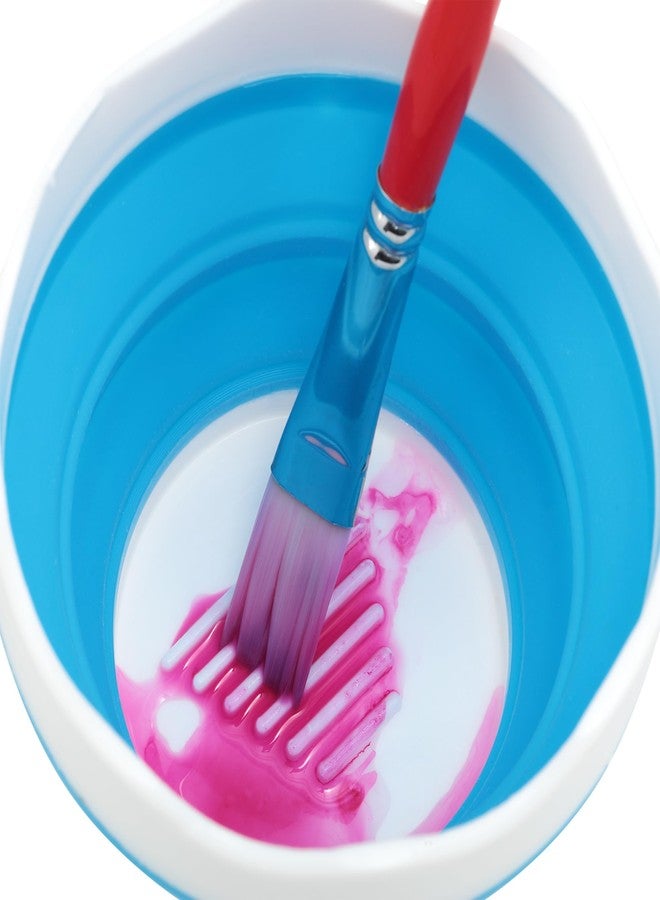 Creative Mark Collapsible Paint Brush Water Cup 10oz Capacity - Durable & Leak-Proof, Space-Saving Design, Ideal for Artists, Travel, Plein Air Painting, Mural Painters, Studio Use - Image 4