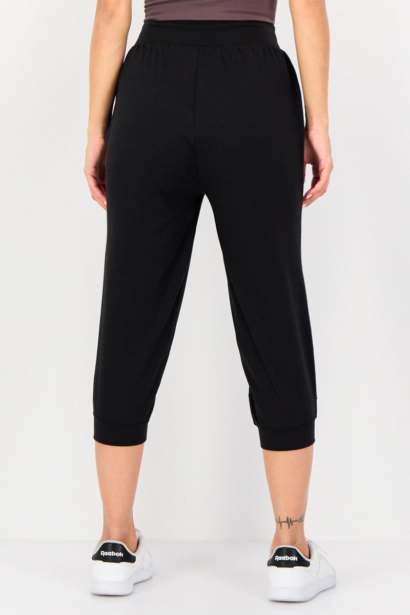 asics Women Sportswear Fit Brand Logo Training Track Pants, Black - Image 2