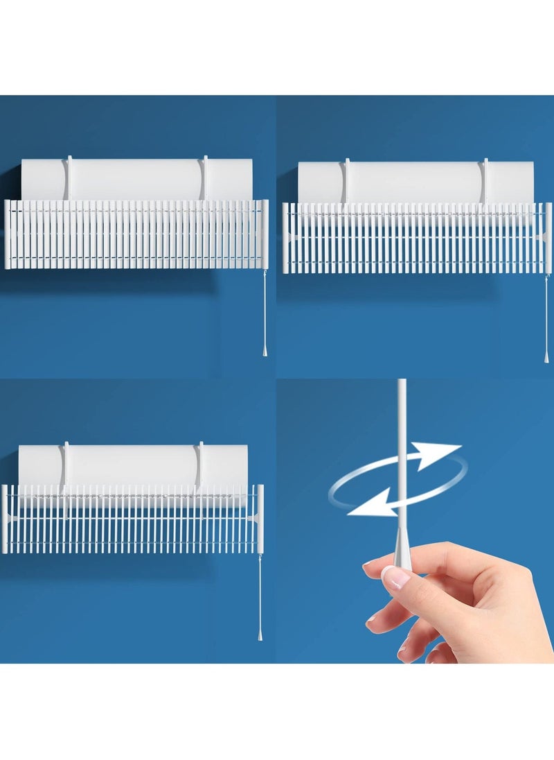 Adjustable AC Air Deflector for Split Air Conditioners, Foldable and Telescopic Air Outlet Baffle, Enhances Cooling and Heating Circulation, Adjustable Wind Direction - Image 3