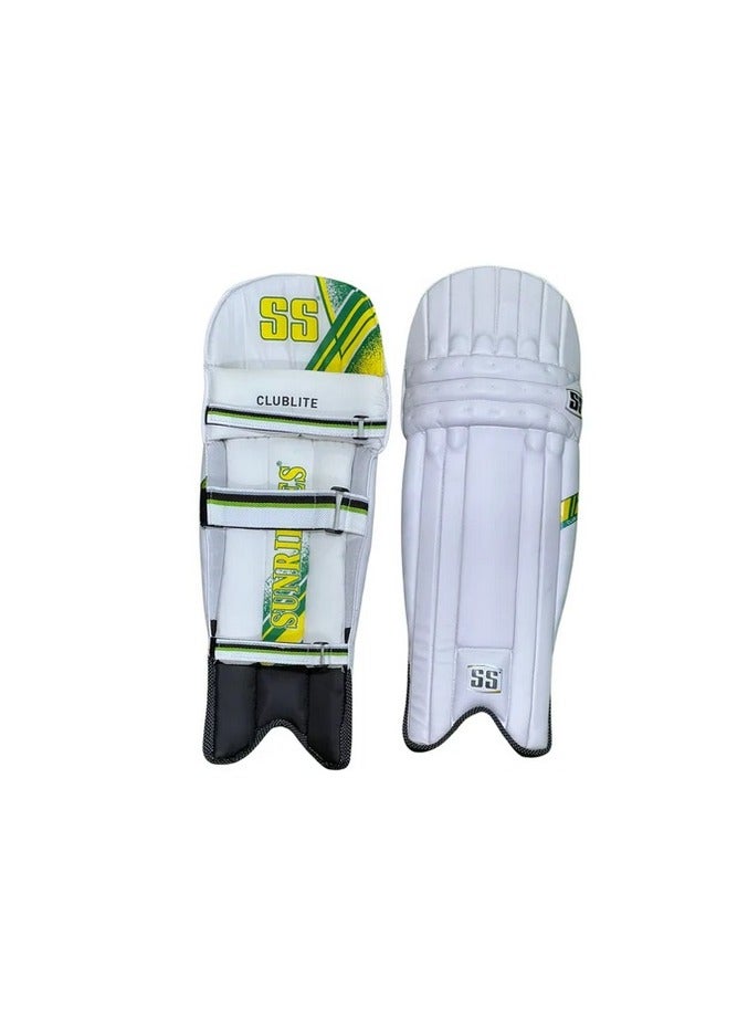 SS SS Clublite Cricket Batting Pads Ambidextrous Leg Guard for Adults RH & LH 