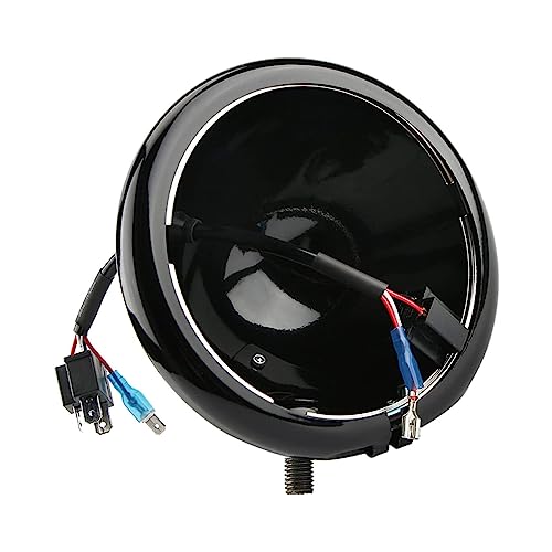 SKTYANTS VOSICKY motorcycle 5 3/4" 5.75 Inch Led Headlight Housing bucket for FXWG Chopper (Black) - Image 1