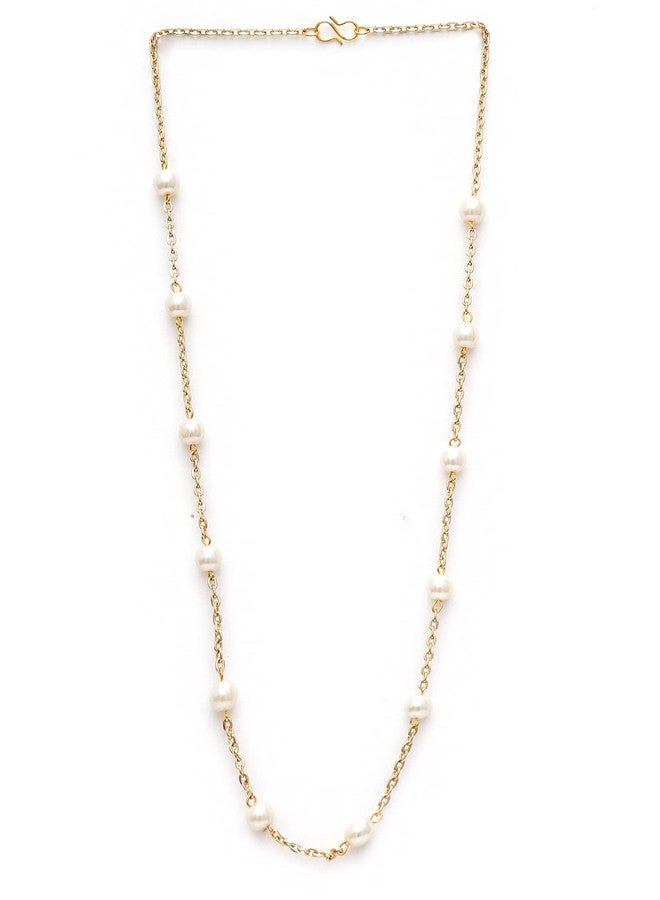 Karatcart Pearl Chain Necklace for Women - Image 1