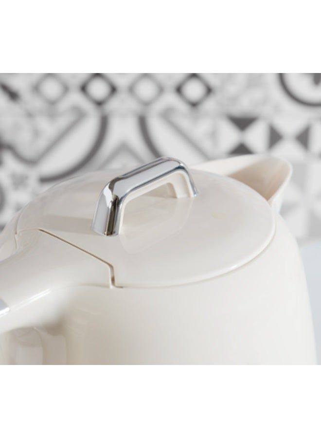 Moulinex BY320A27 Stainless Steel Electric Kettle 1.7 L 2400 W BY320 off white - Image 2