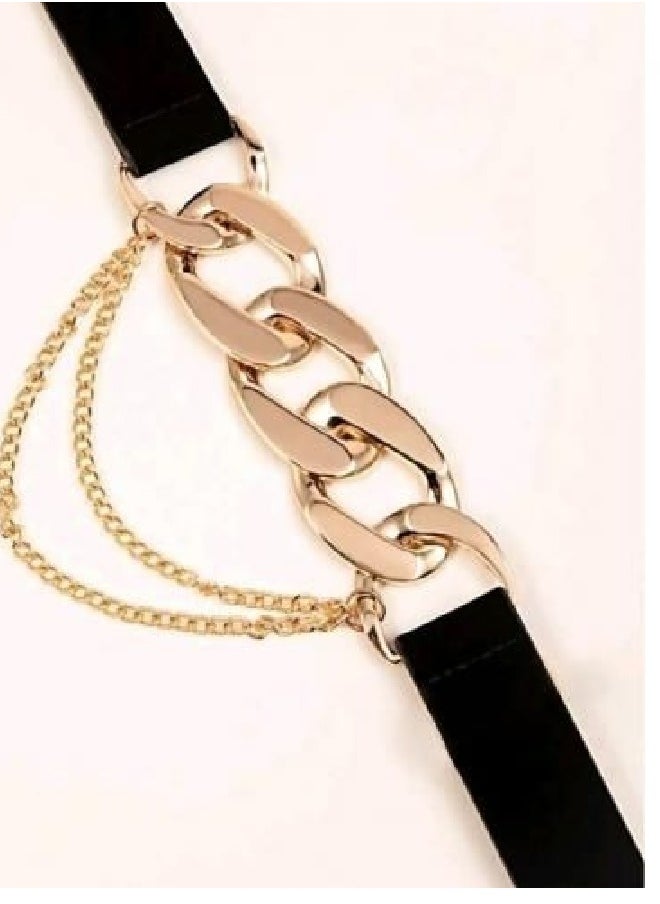 ماركة غير محددة - حزام نسائى حريمى اسود - Image 1