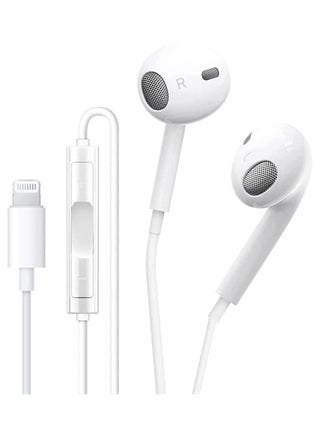 Earbuds Headphones With Lightning Connector Wired In-Ear Noise Canceling Isolating Earphone For IPhone 14/13/12/11/SE/X/XR/XS/8/7 (Built-in Microphone&Volume Control) - pzsku/Z15FF454316F72C777F81Z/45/1746226754/2dfb20a2-f488-4f3c-a1f9-4691549d11cf