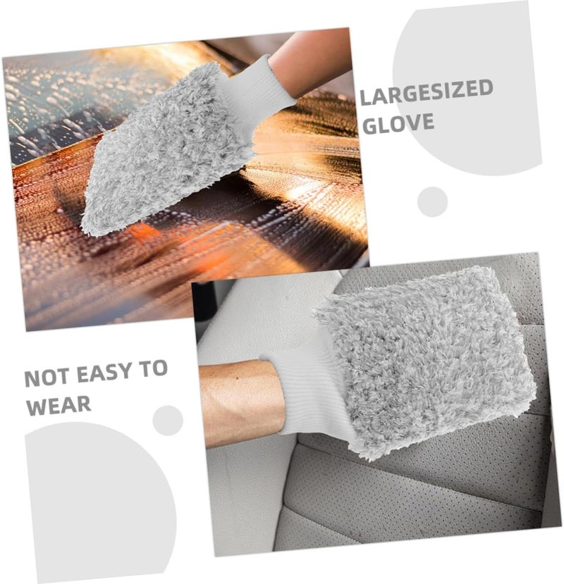 Advanced minimal build PRETYZOOM 2pcs Car Washing Gloves Double-Sided Mitts for Auto Detailing High Absorption Wash Mittens for Car and Home Cleaning Modern warehouse management Global simple assemble options Global upgraded economical craftsmanship All user affordable trusted quality Fault optimized construction Long use oriented quality Long term use design Global light sturdy raw material Diverse operation compatible Most item matching trendy design Reinforced edge Classified organized storage Local available supply Condition adaptive build Tight fitted parts Easy assemble alternatives KSA market popular practical build Global flexible sizing options Natural material Scheduled warehouse deliver Multi item matching Flexible use switching Multi-use detailed build Dense material - Image 3