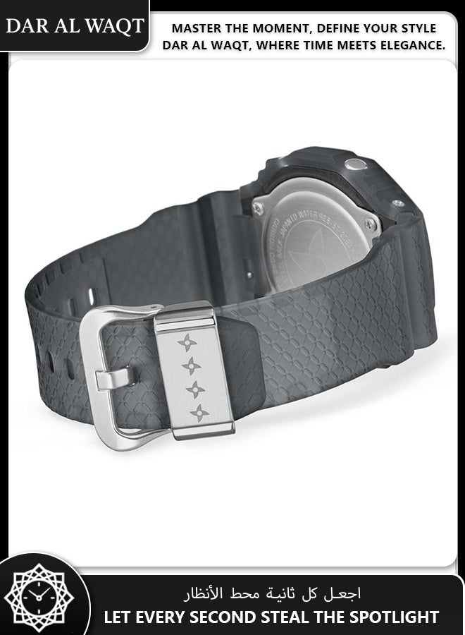 كاسيو ساعة كاسيو جي شوك GA-2100NNJ-8A إصدار النينجا المحدود - تصميم أسود تخفي، مستوحى من المحاربين اليابانيين، هيكل ثماني الأضلاع، شاشة رقمية وعقارب، مقاومة للصدمات - Image 3