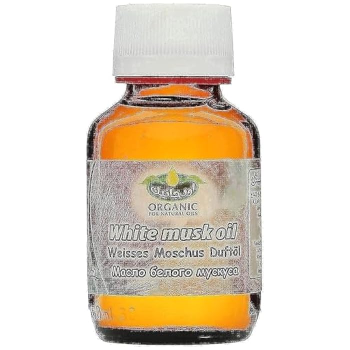 Organic Body Massage White Musk Oil, 60 ml