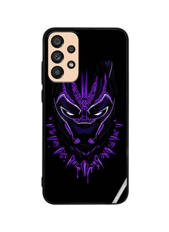 Protective Case Cover For Samsung Galaxy A72 Black Panther Design Multicolour
