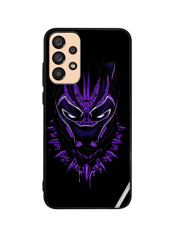 VR CREATIVE - Protective Case Cover For Samsung Galaxy A72 Black Panther Design Multicolour - Image 1